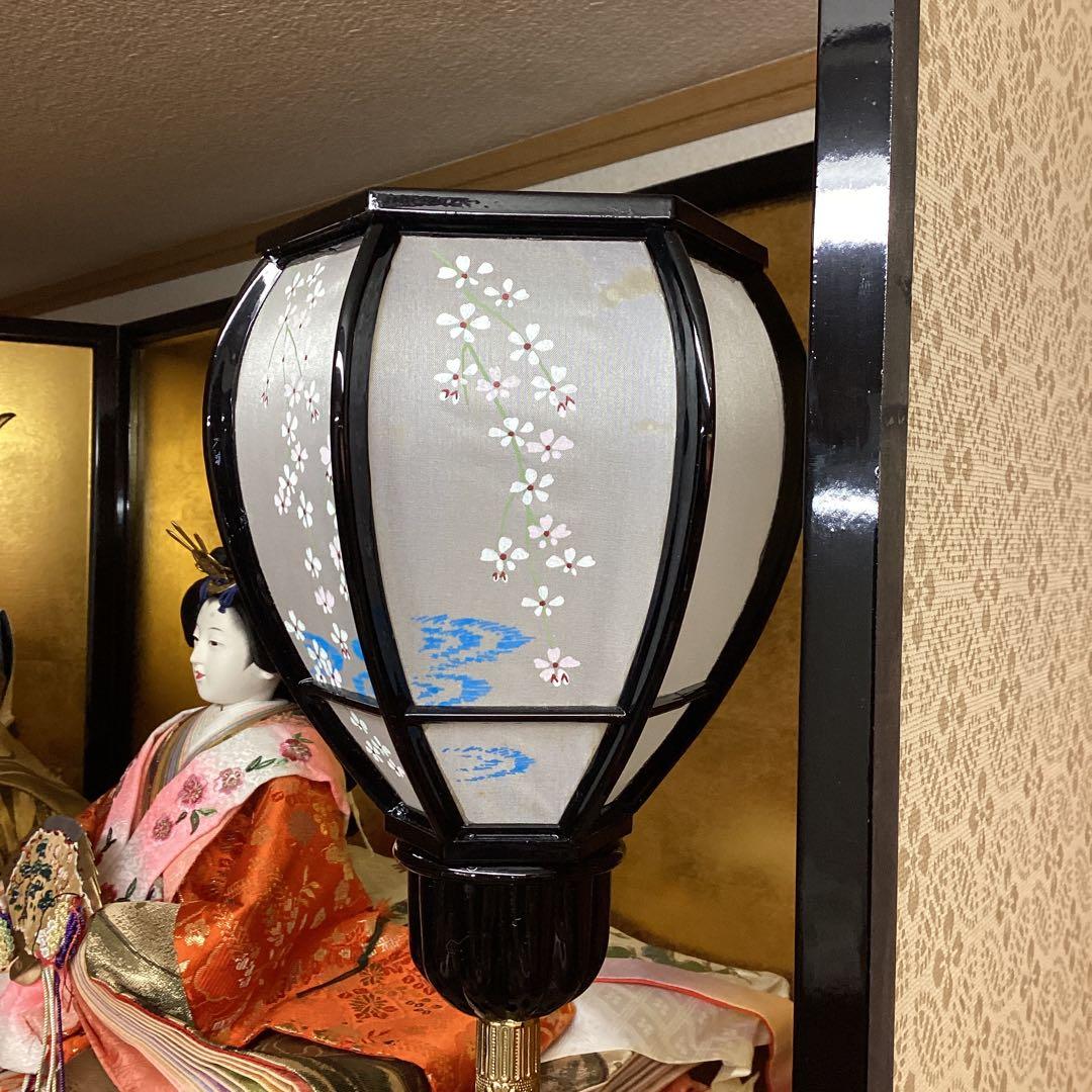 雛人形　七段飾り　西陣織高級金襴　難波　45号　熊倉基安作　中古品