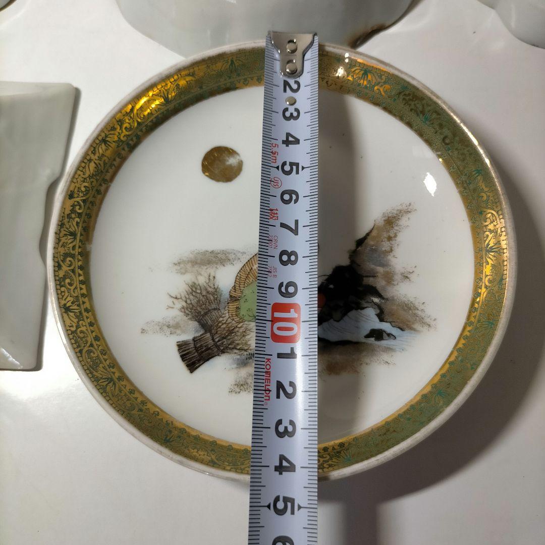 九谷焼　珍図柄　食器6点セット