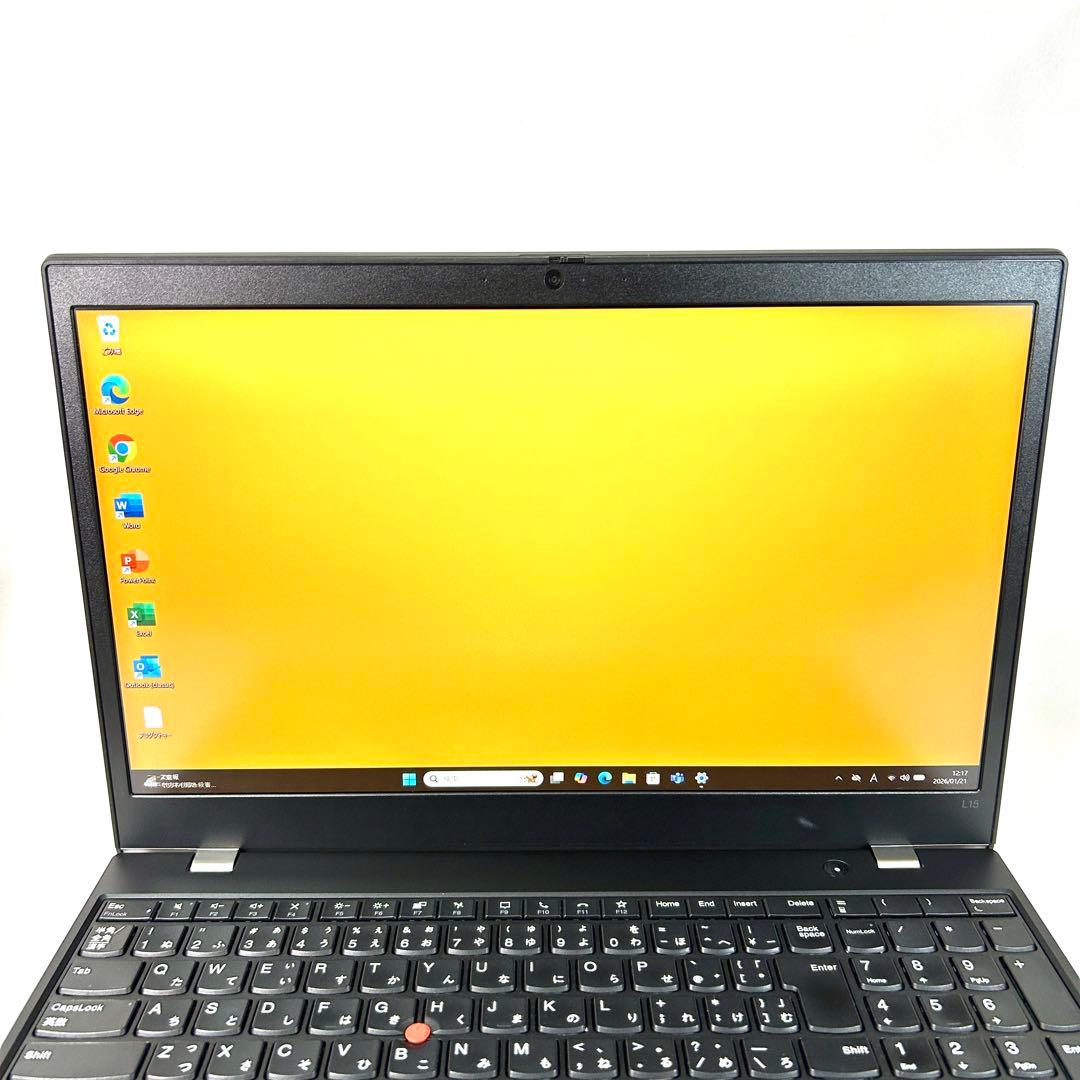 美品 レノボ ThinkPad L15 Gen2 i7 512GB 16GB