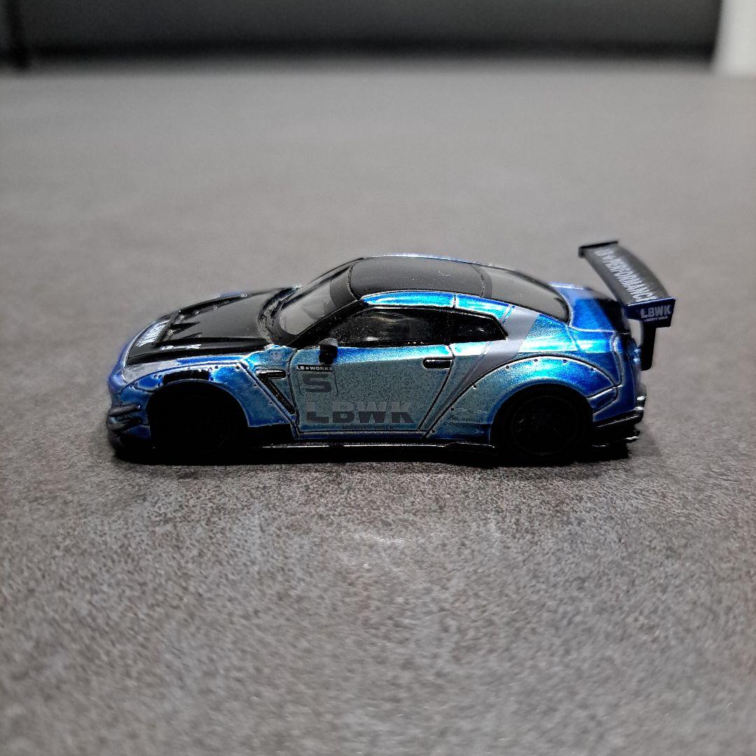 GTR35⭐LB★WK⭐1/64　青⚠️左側色褪せあり⚠️