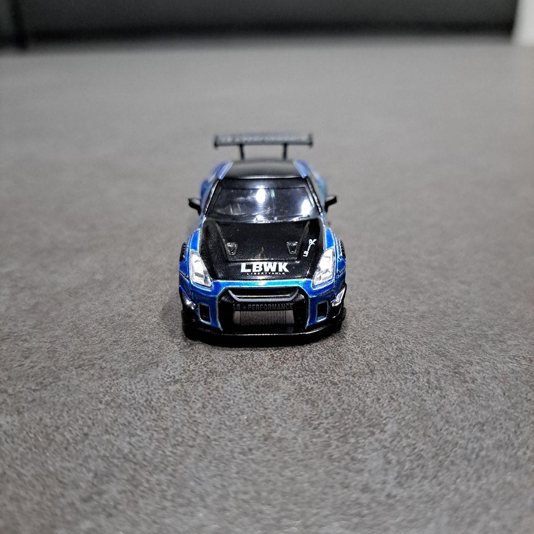 GTR35⭐LB★WK⭐1/64　青⚠️左側色褪せあり⚠️
