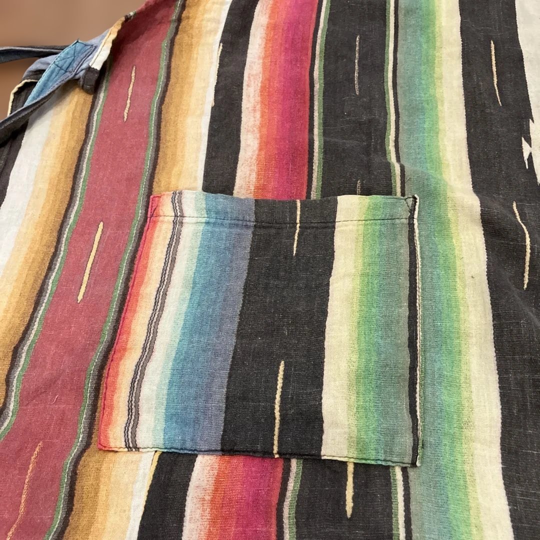 KAPITAL キャピタル オルテガ柄　エプロン　希少