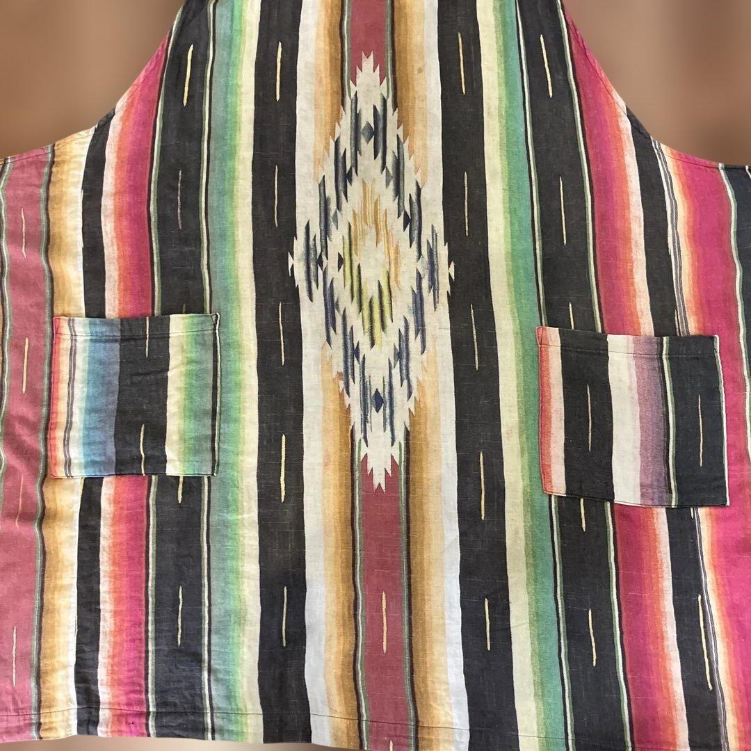 KAPITAL キャピタル オルテガ柄　エプロン　希少