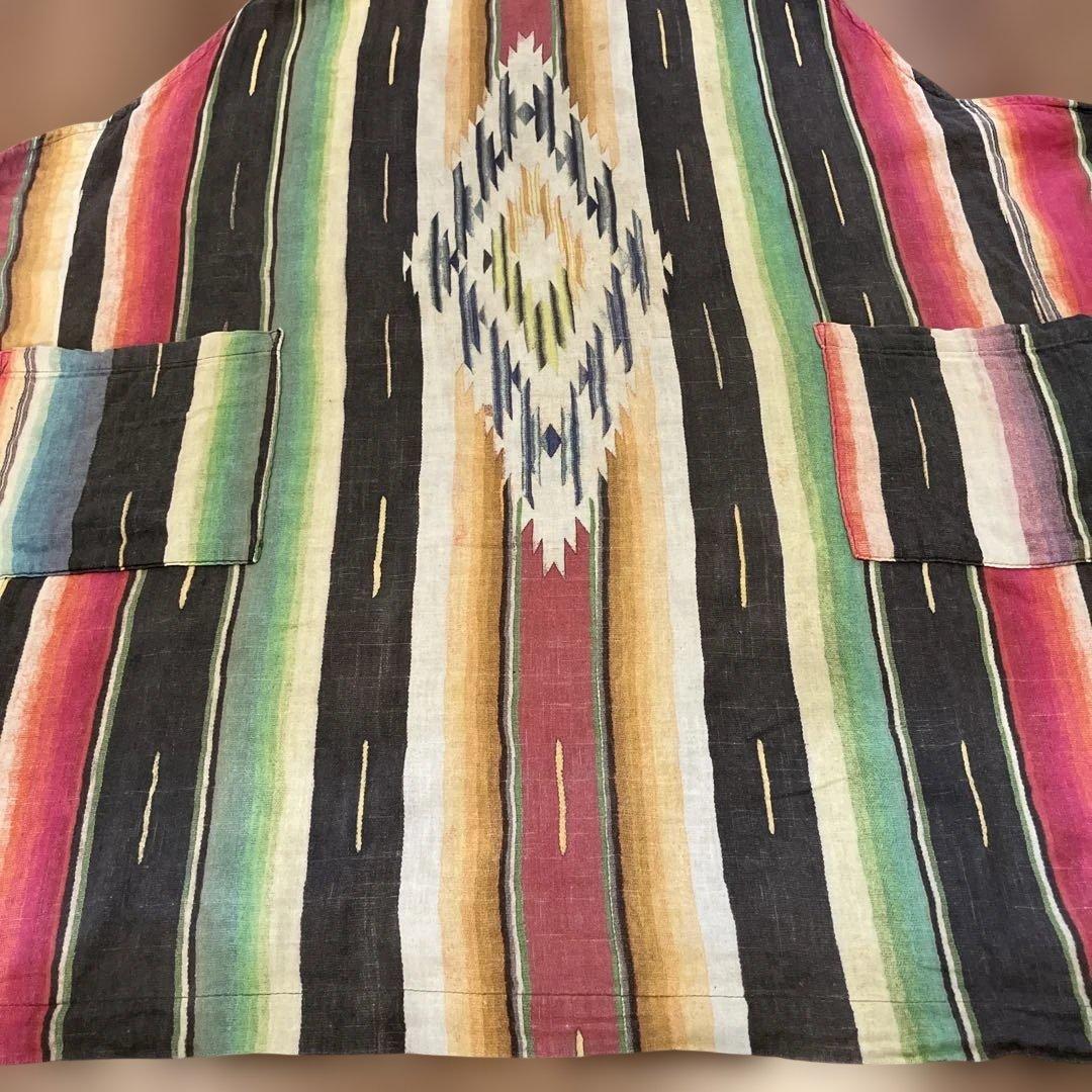 KAPITAL キャピタル オルテガ柄　エプロン　希少