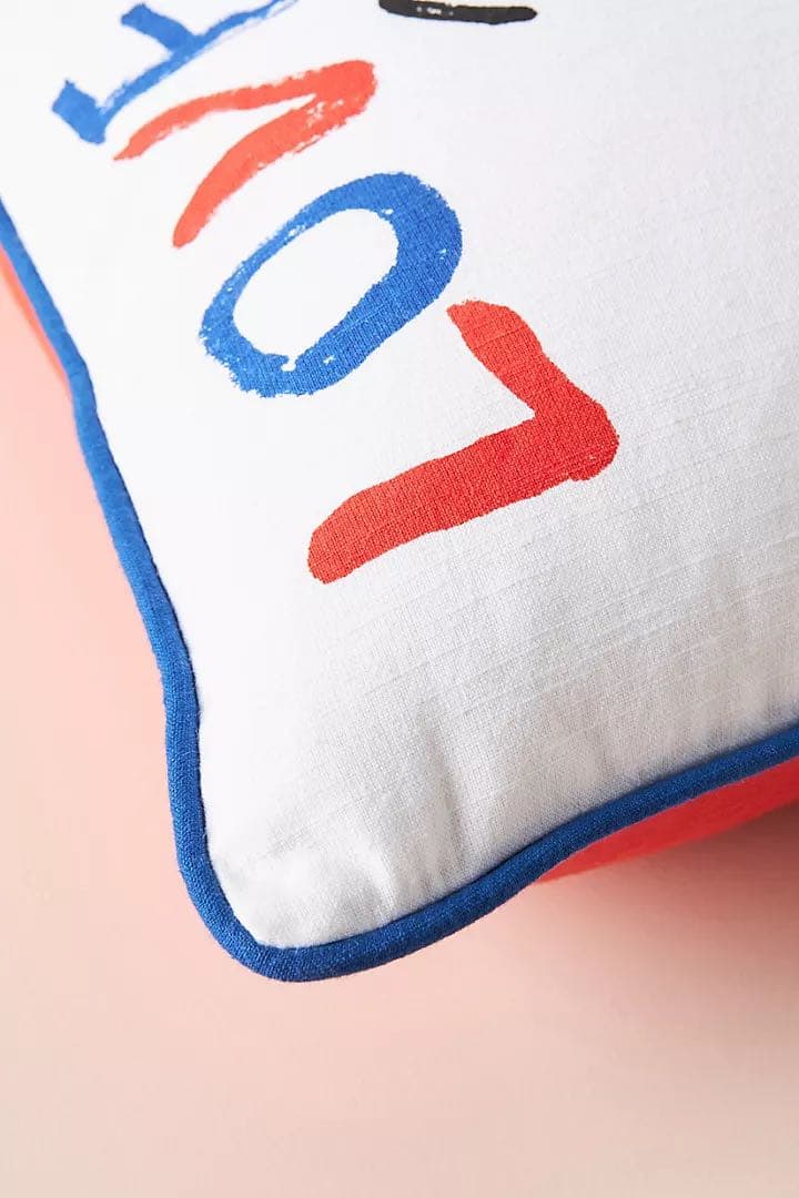 ⭐️新品未使用⭐️Anthropologie 花柄クッション