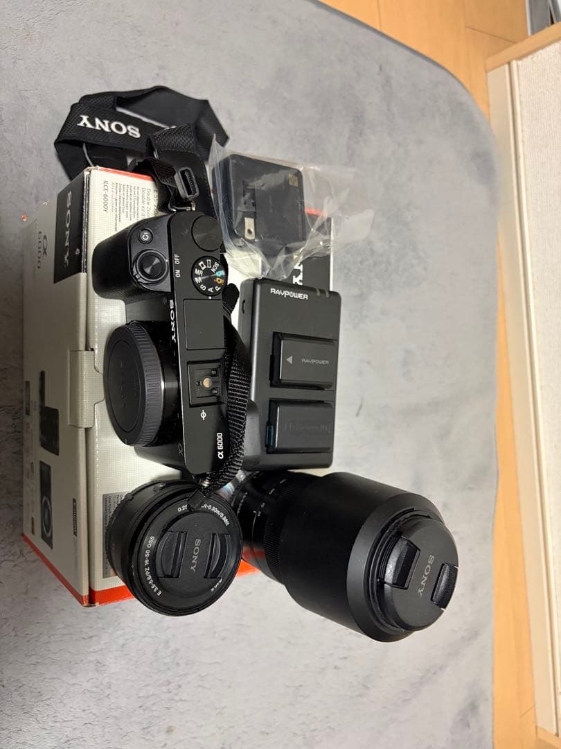SONY α6000 ミラーレス一眼 本体とレンズ2本セット