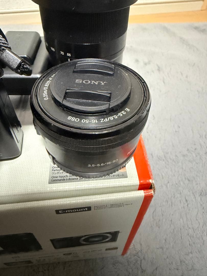SONY α6000 ミラーレス一眼 本体とレンズ2本セット