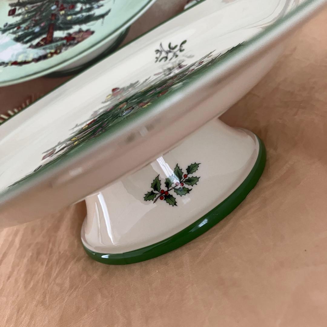 スポード　クリスマスディッシュ　未使用