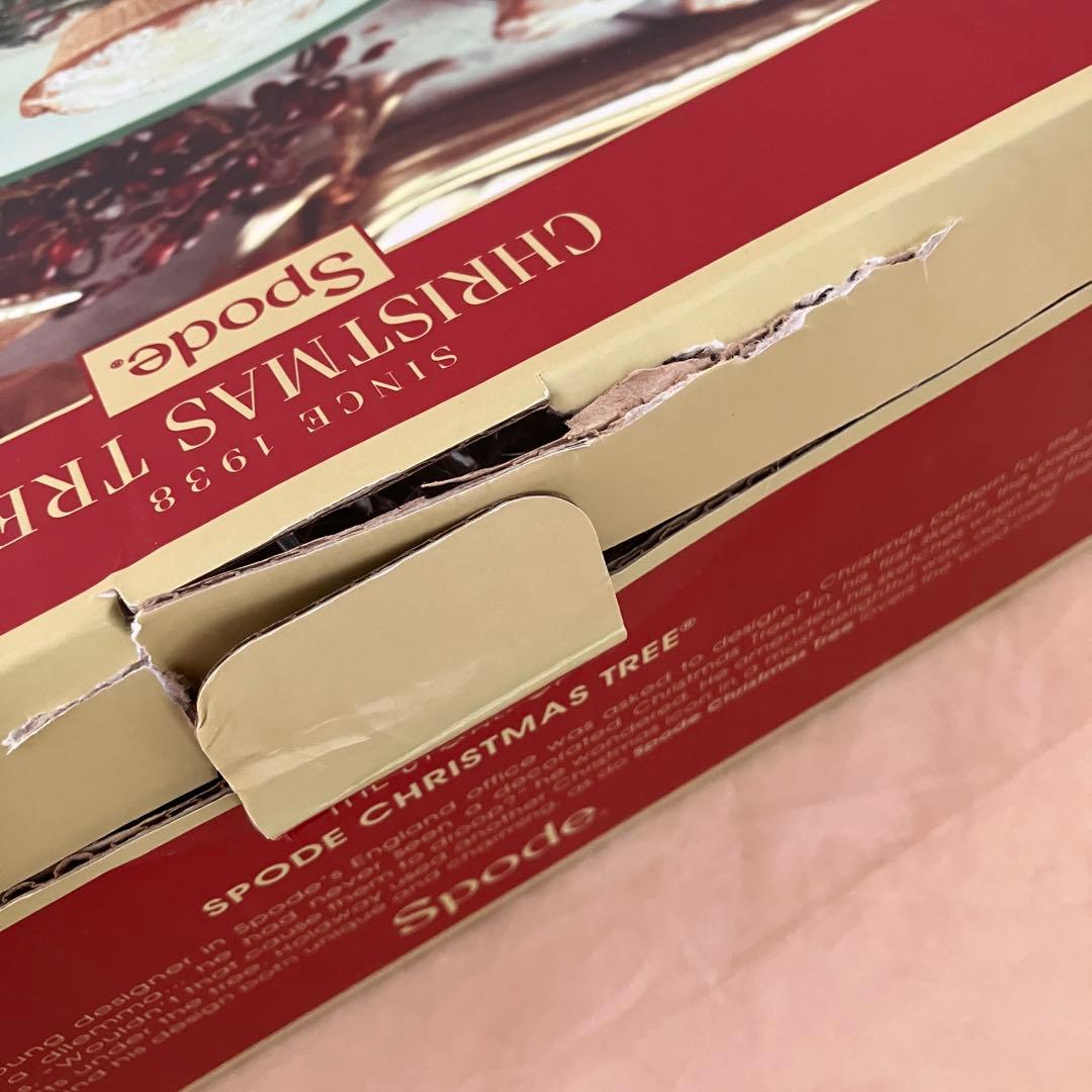 スポード　クリスマスディッシュ　未使用