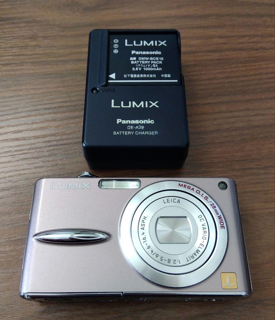 Panasonic Lumix DMC-FX30 デジタルカメラ　ピンクシルバー