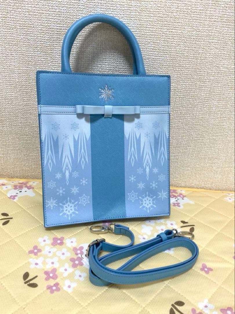 【最終価格】アナと雪の女王 エルサ バッグ ミニうちわ アクリルキーホルダー