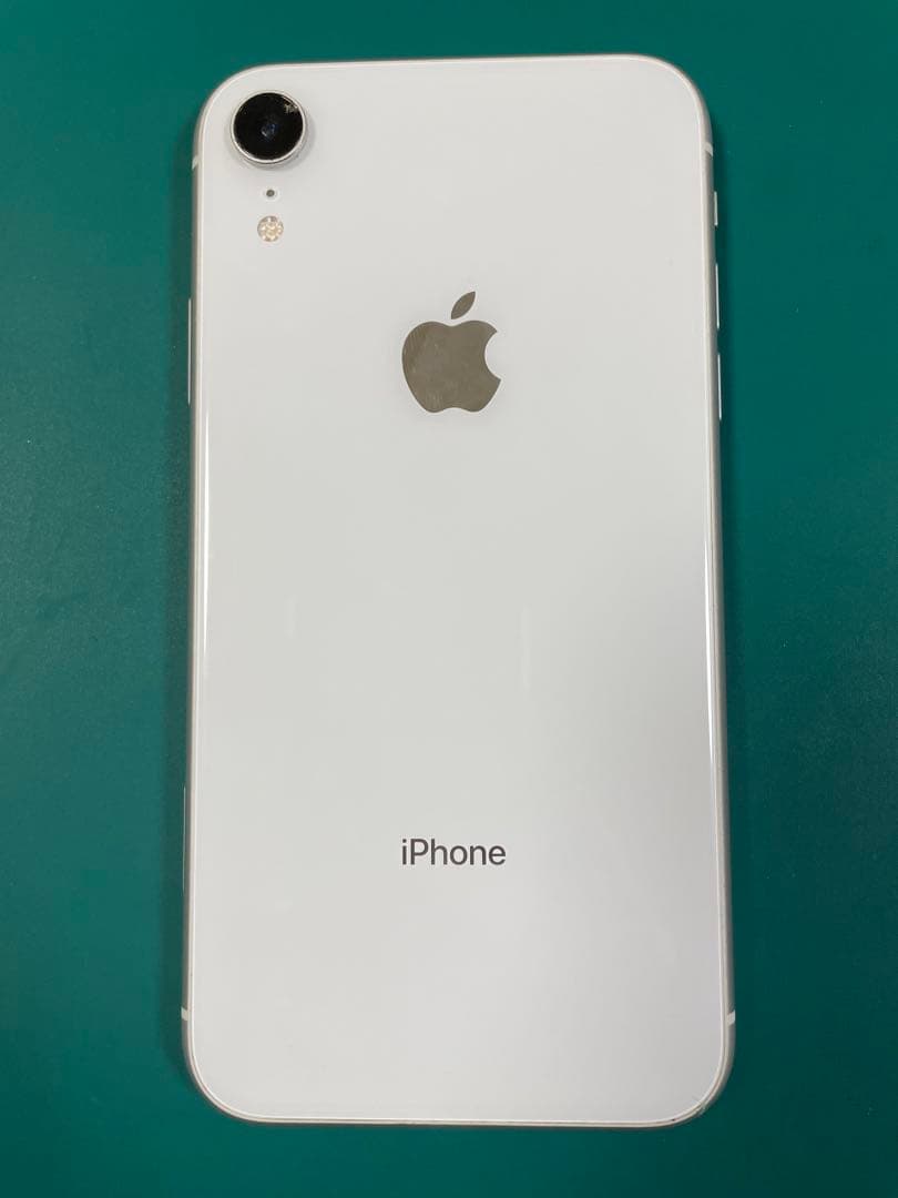 【美品】iPhoneXR White 64GB SIMフリー バッテリー100%