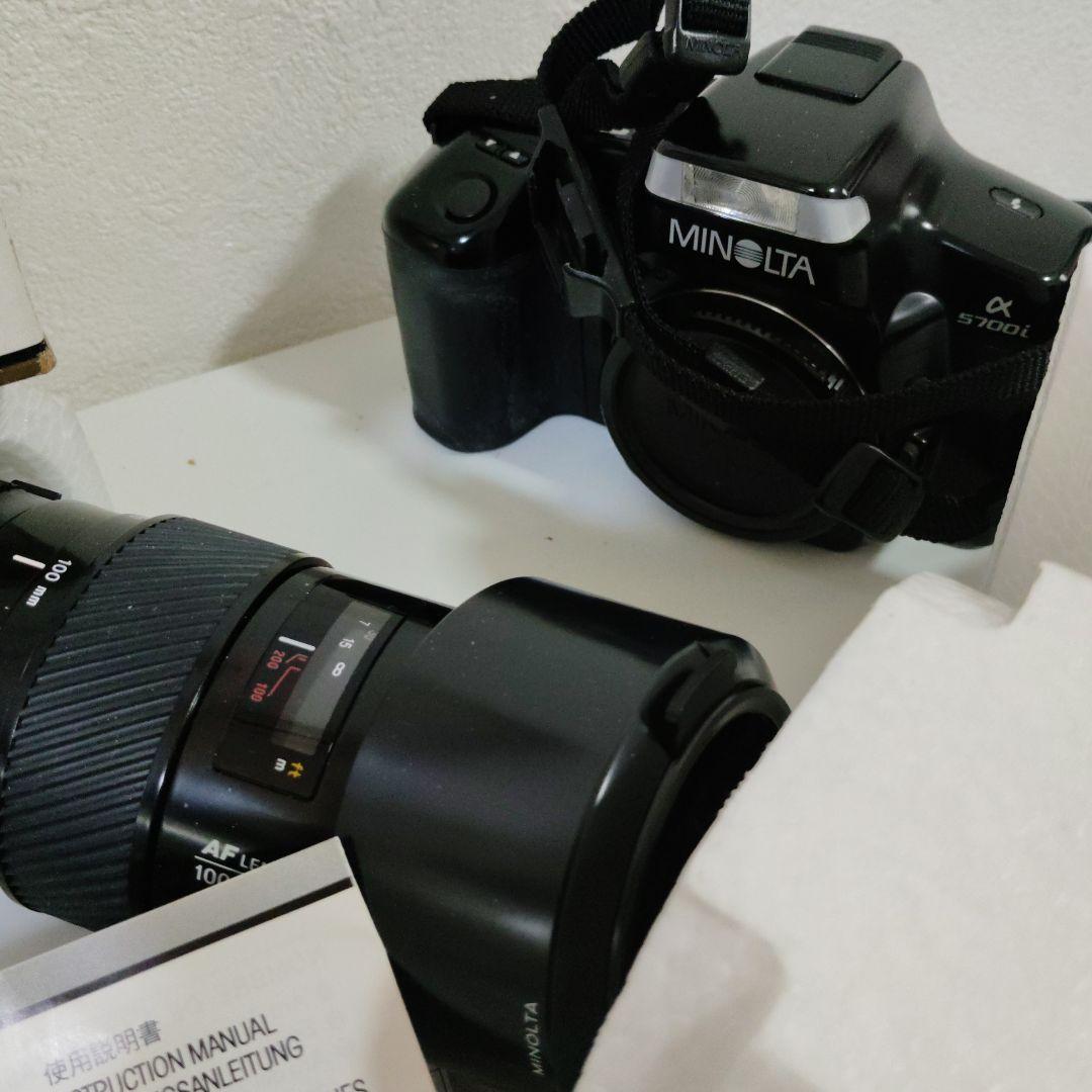 MINOLTA 0 一眼レフカメラ レンズ説明書箱付きまとめ売り