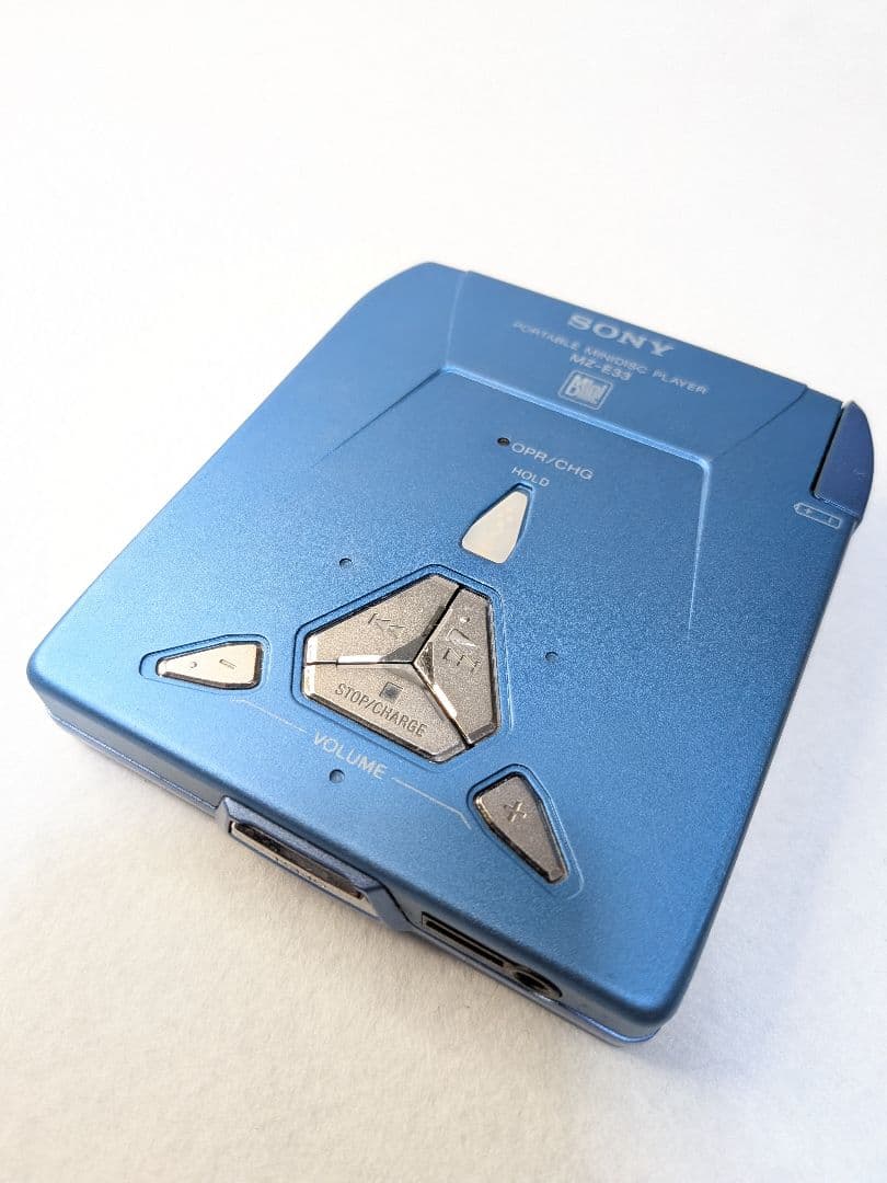 動作確認 SONY MD WALKMAN MZ-E33 ブルー