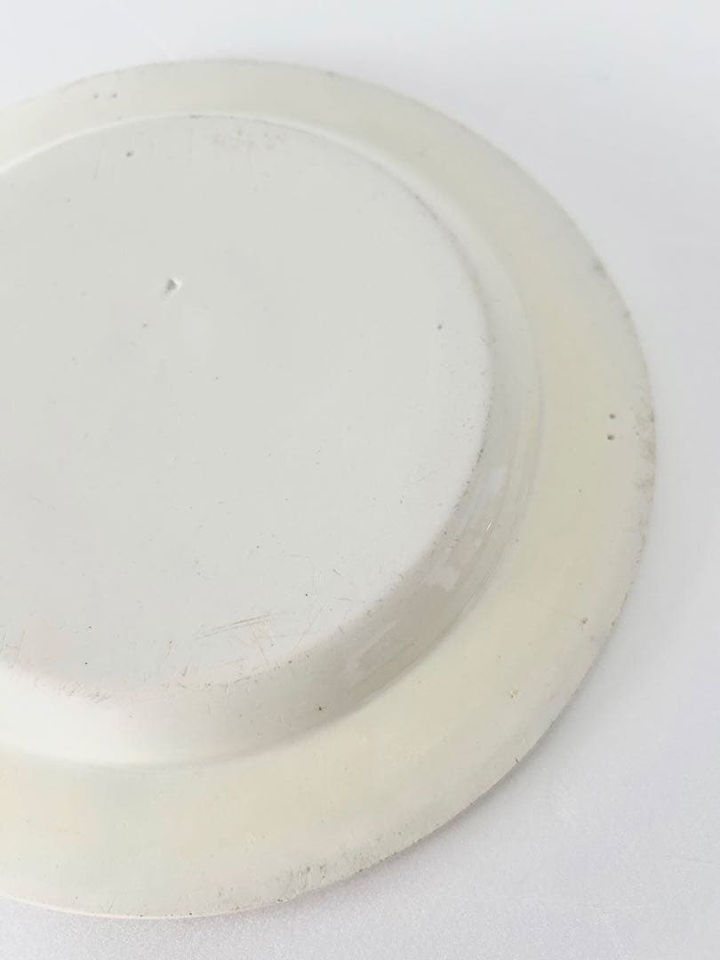 【フランスアンティーク】Choisy le Roi窯　ベリー公爵　グリザイユ皿