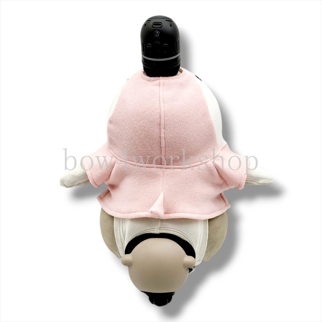 ラボット LOVOT ラボットの服ハンドメイド　ペンギンちゃんパーカー（ピンク）