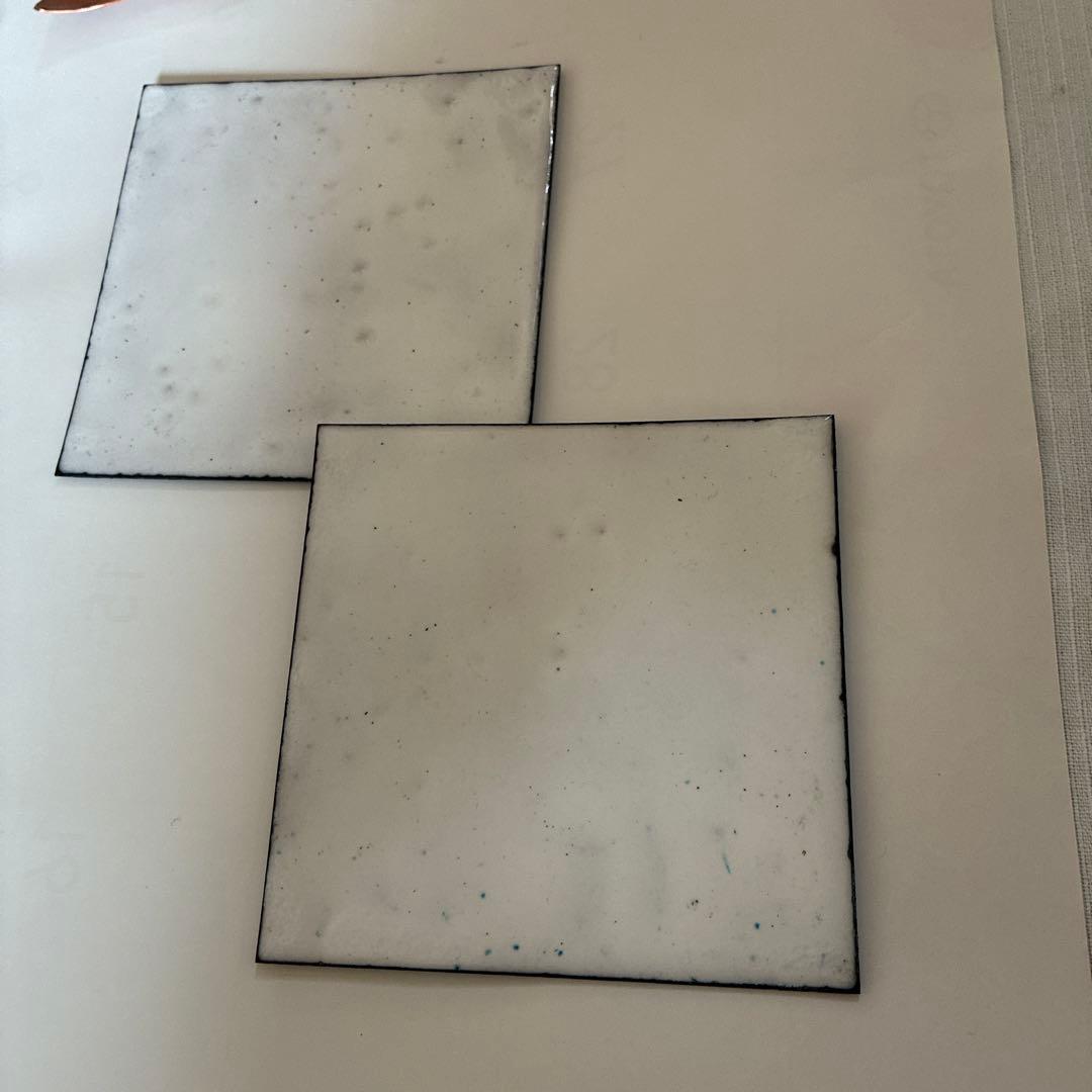 七宝焼　銅板　アクセサリー素材　他