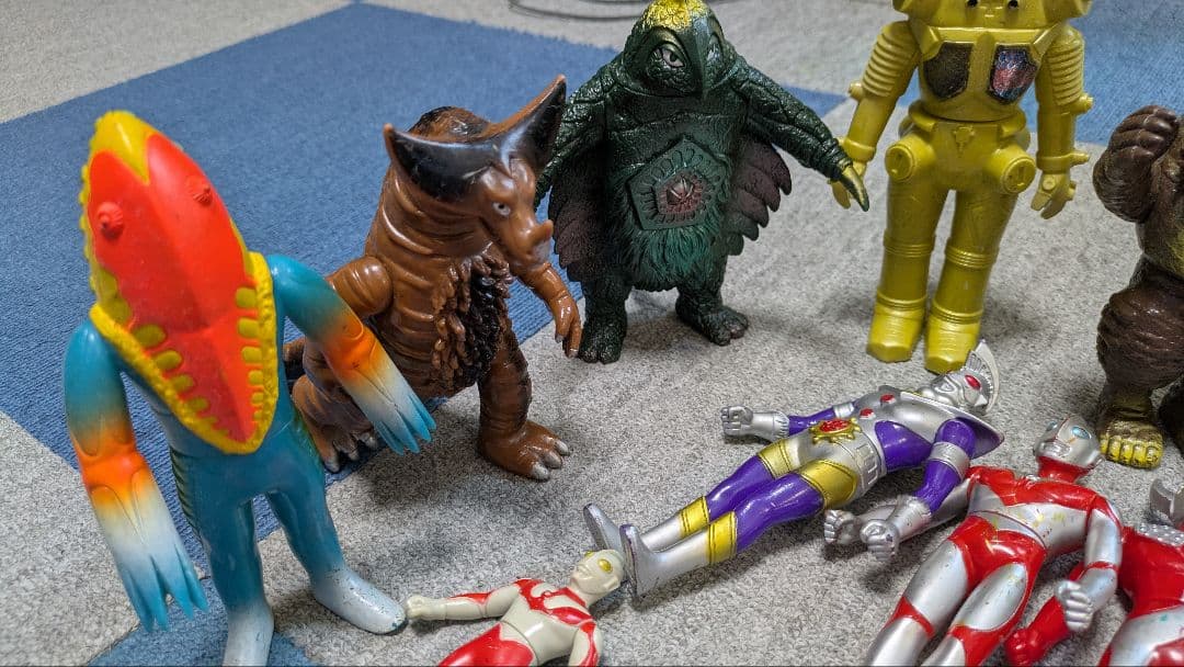 【ジャンク】 バンダイ ウルトラマン 怪獣 まとめ売り