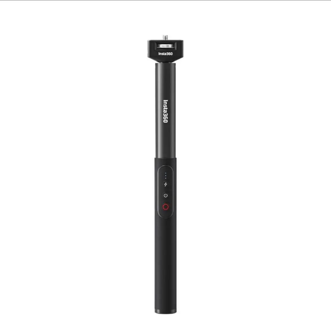 Insta360 自撮り棒 伸縮式 バッテリー機能付き