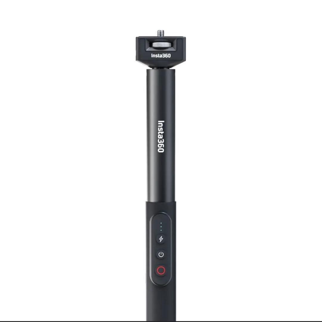 Insta360 自撮り棒 伸縮式 バッテリー機能付き