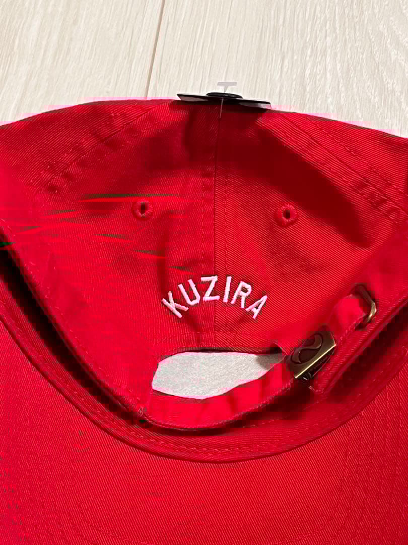 KUZIRA 21 buck 赤 キャップ Newhattan