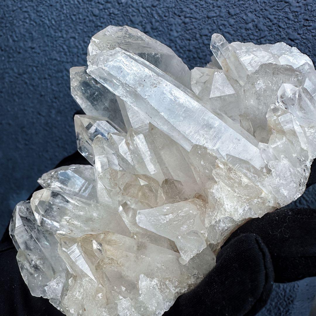 希少❗️高透明度❗虹入り☆超綺麗♡超強いパワー ヒマラヤ水晶 クラスターA1482