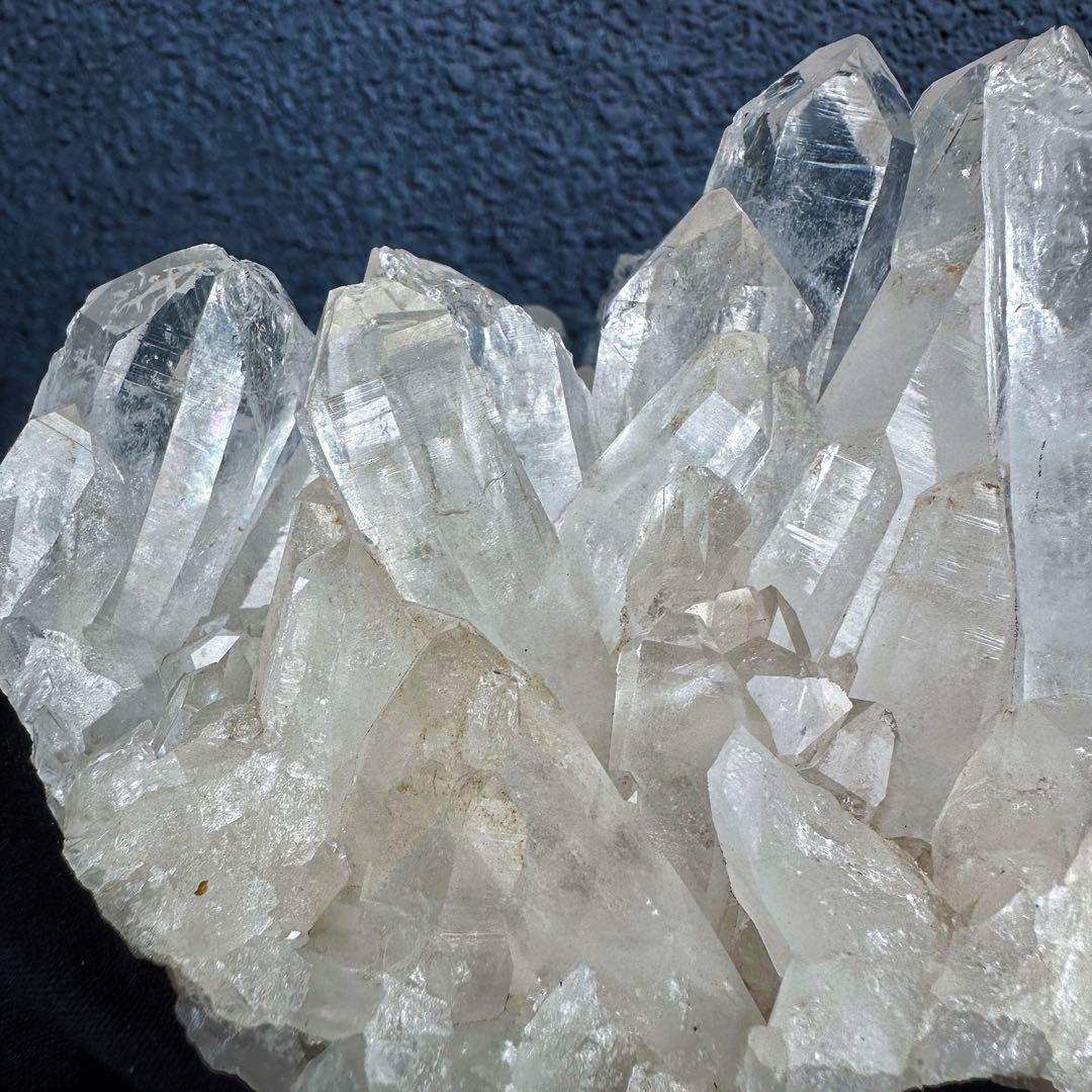 希少❗️高透明度❗虹入り☆超綺麗♡超強いパワー ヒマラヤ水晶 クラスターA1482