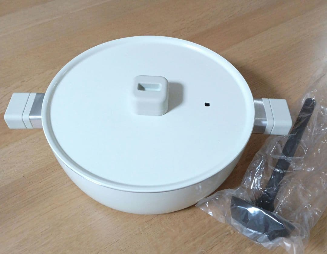 ドクターハウス　ルミ　両手鍋　24cm　セラミック加工　ローポット