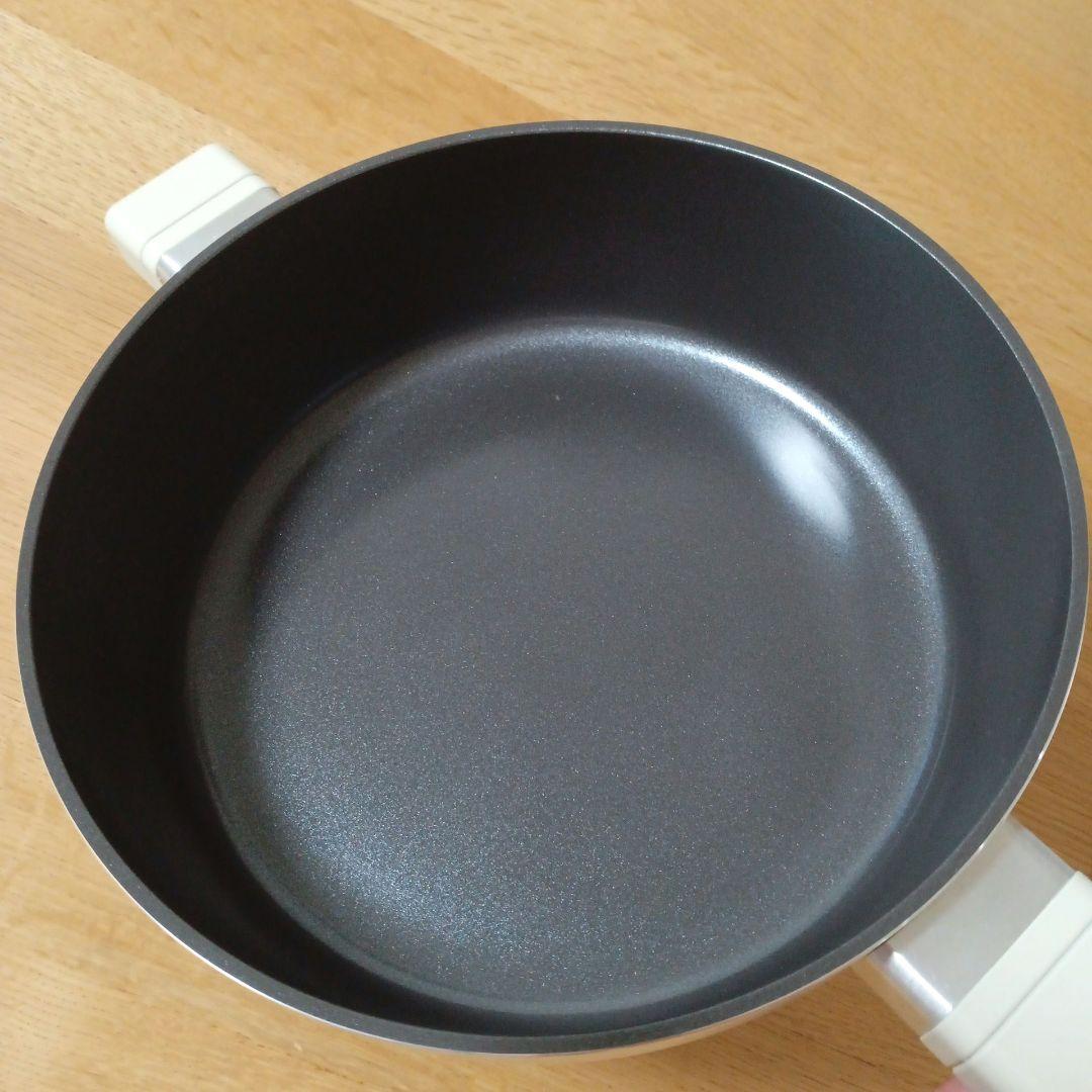 ドクターハウス　ルミ　両手鍋　24cm　セラミック加工　ローポット