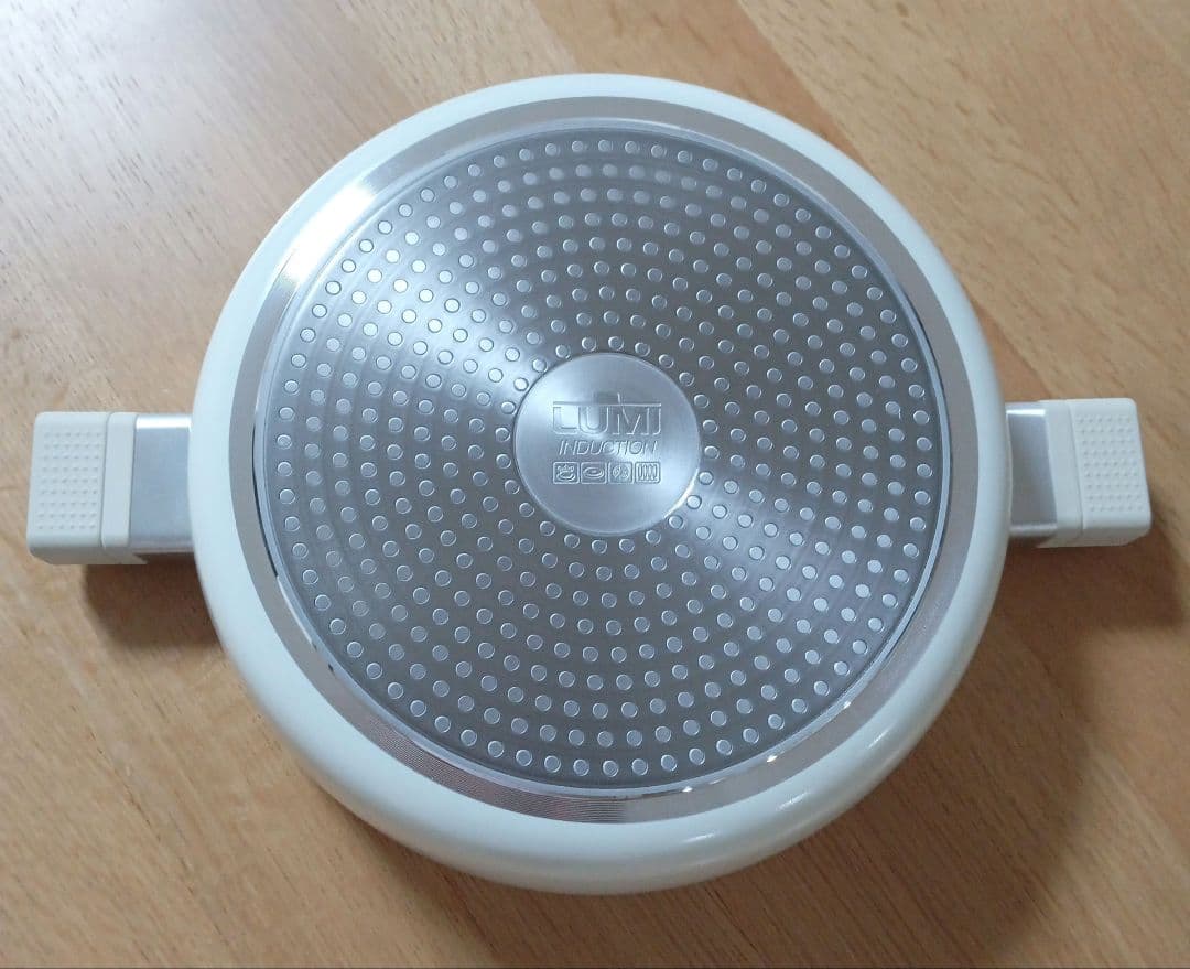 ドクターハウス　ルミ　両手鍋　24cm　セラミック加工　ローポット