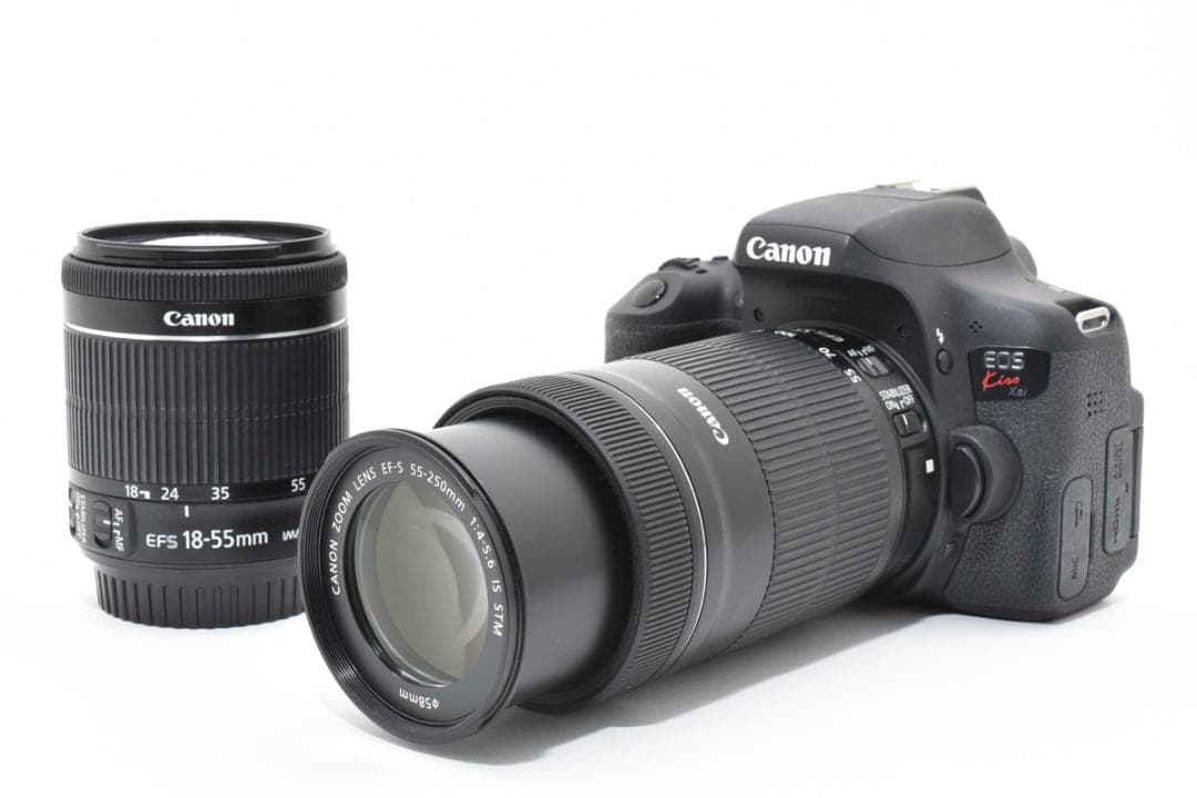 ■美品■Canon キヤノン Kiss x8i ダブルズームレンズキット