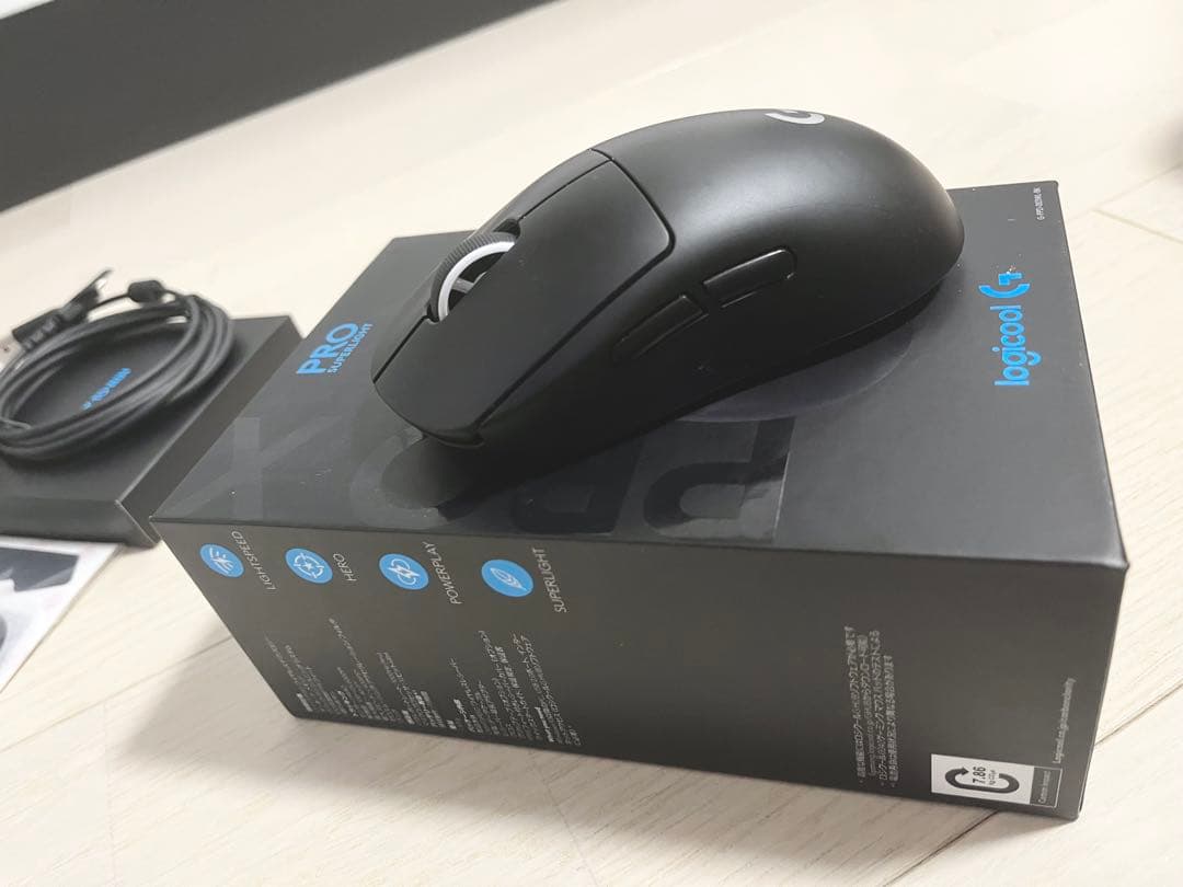 logicool PRO X SUPERLIGHT マウス 本体