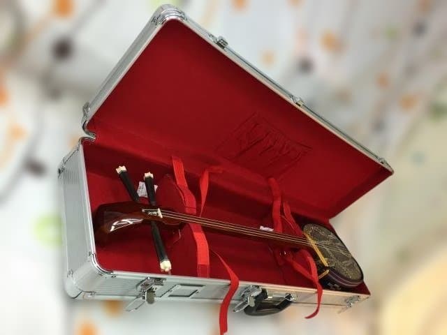 新品未使用(送料無料)13.000円　沖縄三線専用　R一丁入アルミハードケース