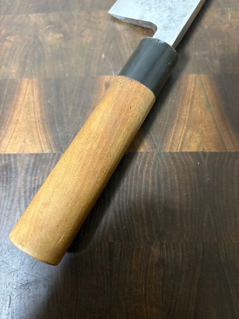 正広　最上　出刃　180mm 6寸　包丁　白鋼　和包丁　釣り　本職