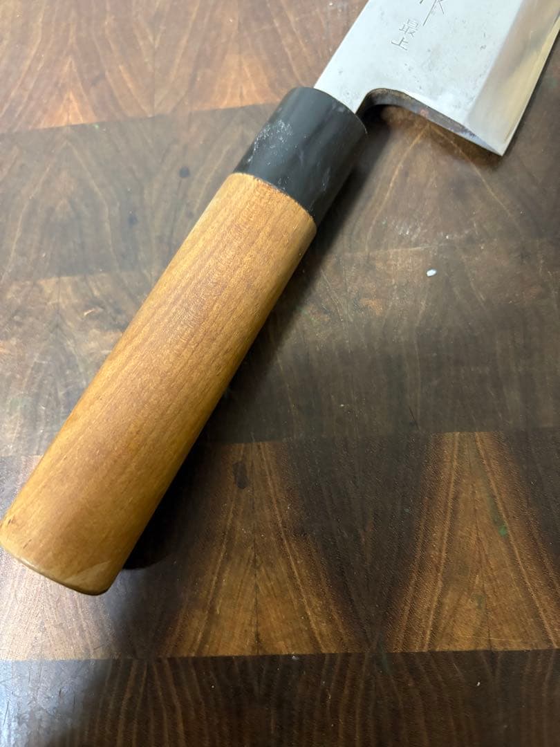 正広　最上　出刃　180mm 6寸　包丁　白鋼　和包丁　釣り　本職
