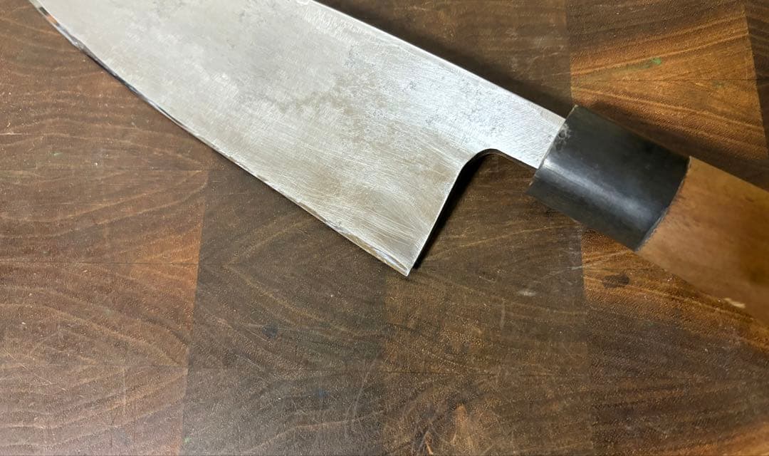 正広　最上　出刃　180mm 6寸　包丁　白鋼　和包丁　釣り　本職