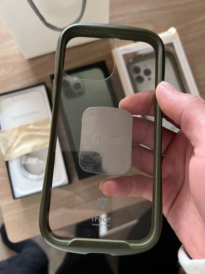 【美品】iPhone13promax アルパイン グリーン 256gb