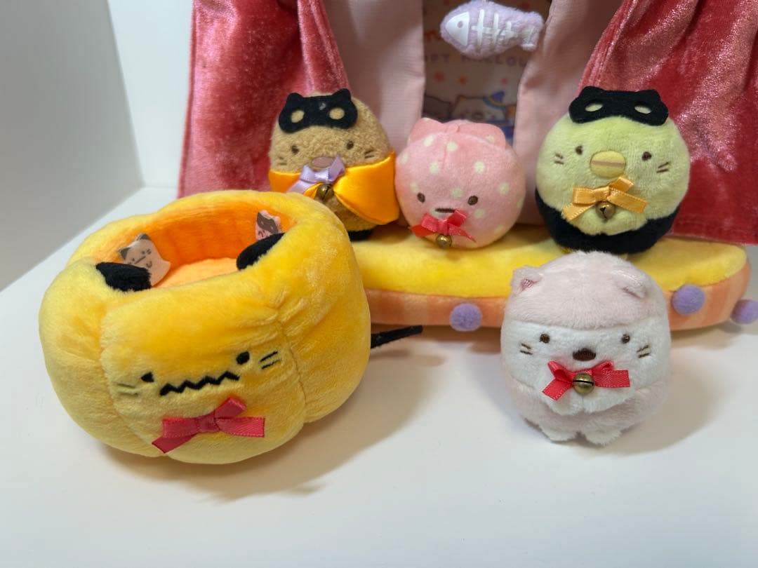 すみっこぐらし ハロウィンぬいぐるみ　てのりぬいぐるみ