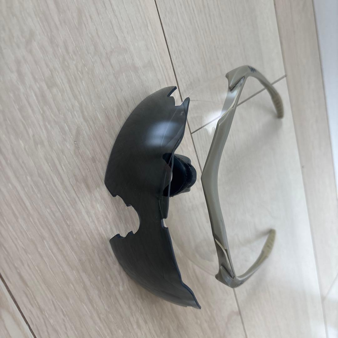 wilex xアイセーフティー透明レンズ ハードケース付き