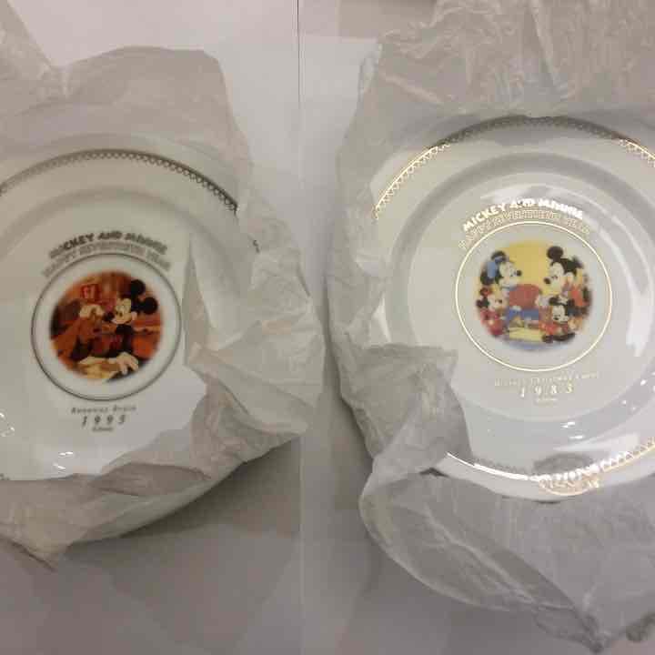 ミッキー&ミニー 70周年記念限定プレート（ディズニー）