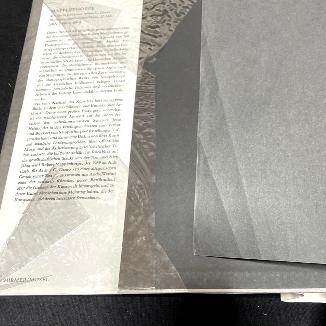 初版MAPPLETHORPE ロバート・メープルソープ 写真集 大型 絶版 希少