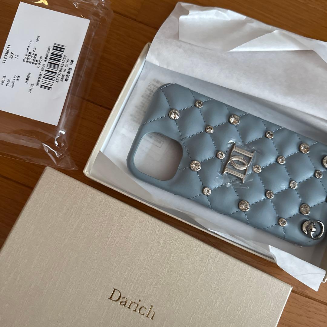 Darich キルティングビジューiPhoneケース iPhone13