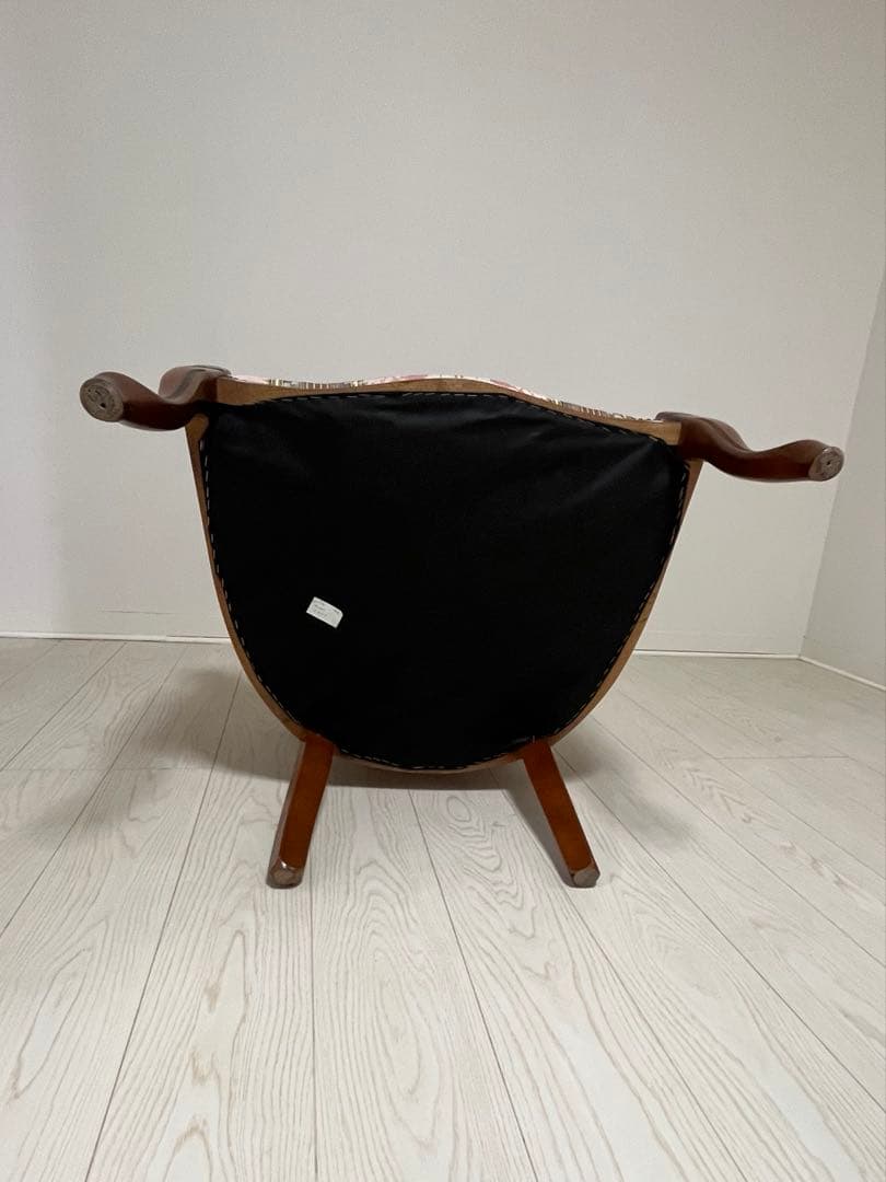 クラシックイタリア製 ロココ猫脚 1人ソファアームチェア