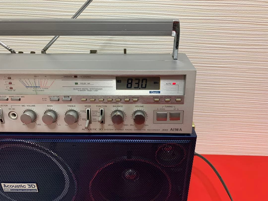 美品修理ESPECIAL EDITION AIWA アイワ CS-J88ラジカセ