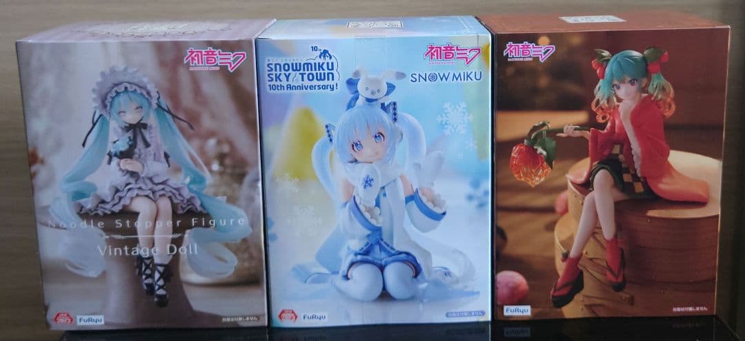 T*M様 初音ミク ぬーどるストッパーフィギュア ヴィンテージドール 雪ミク ほ