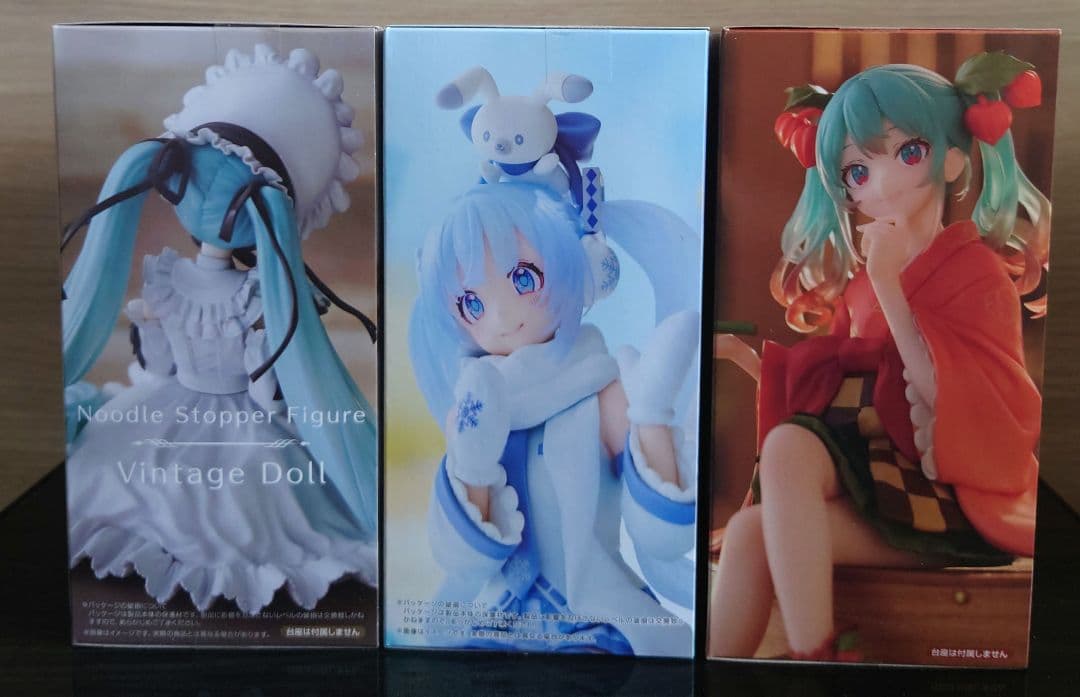 T*M様 初音ミク ぬーどるストッパーフィギュア ヴィンテージドール 雪ミク ほ