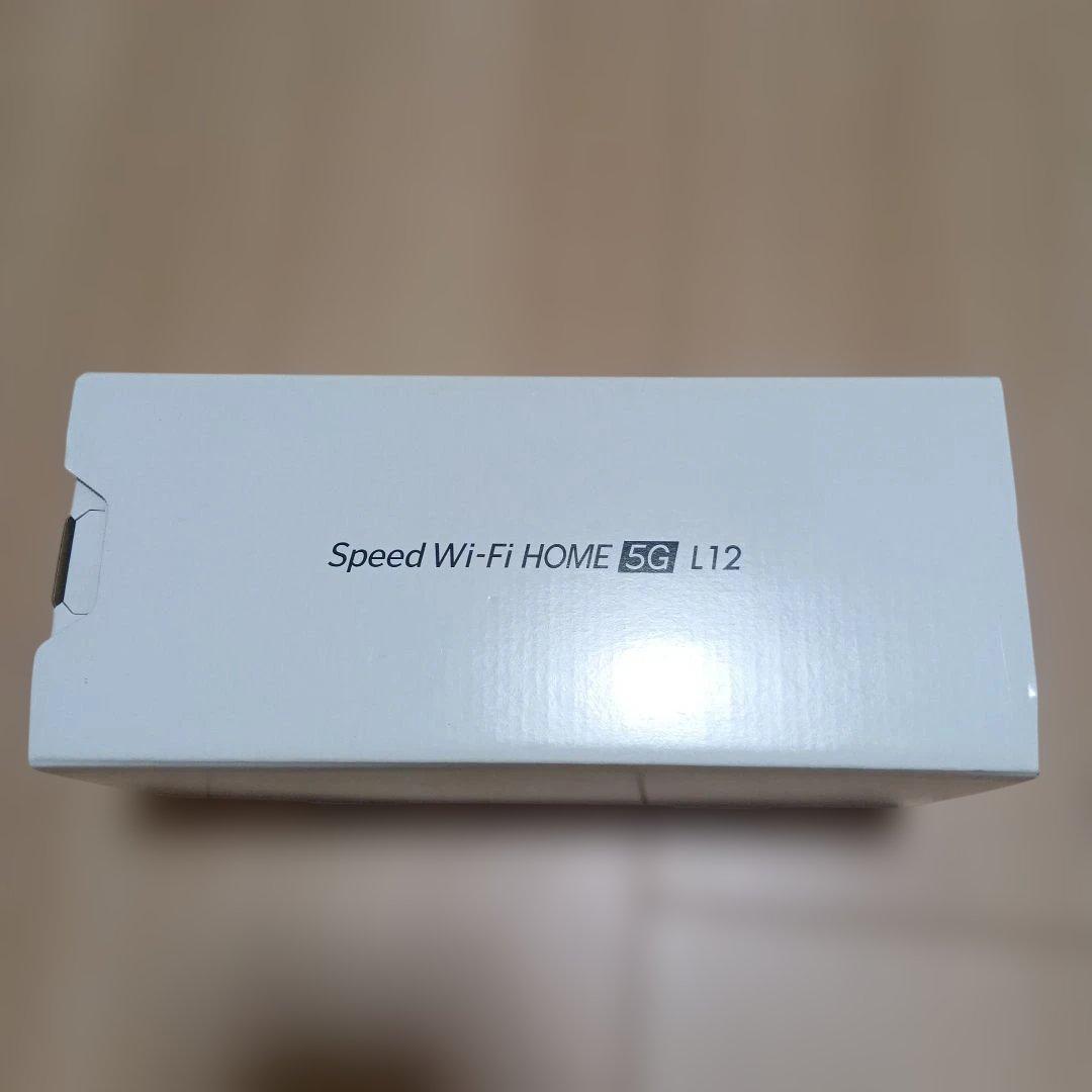 Speed Wi-Fi  5G L12 無線LANルーター