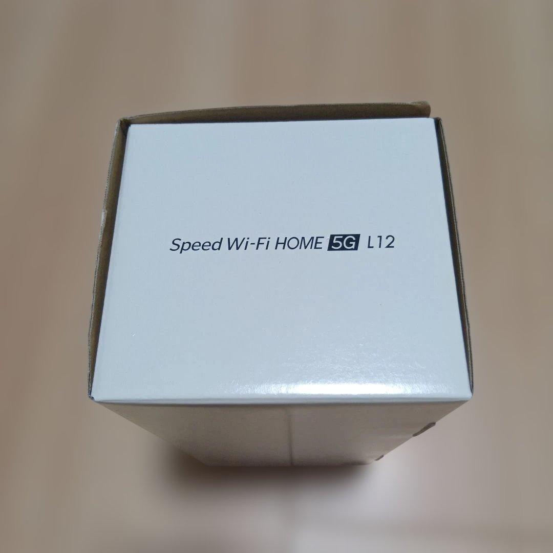 Speed Wi-Fi  5G L12 無線LANルーター
