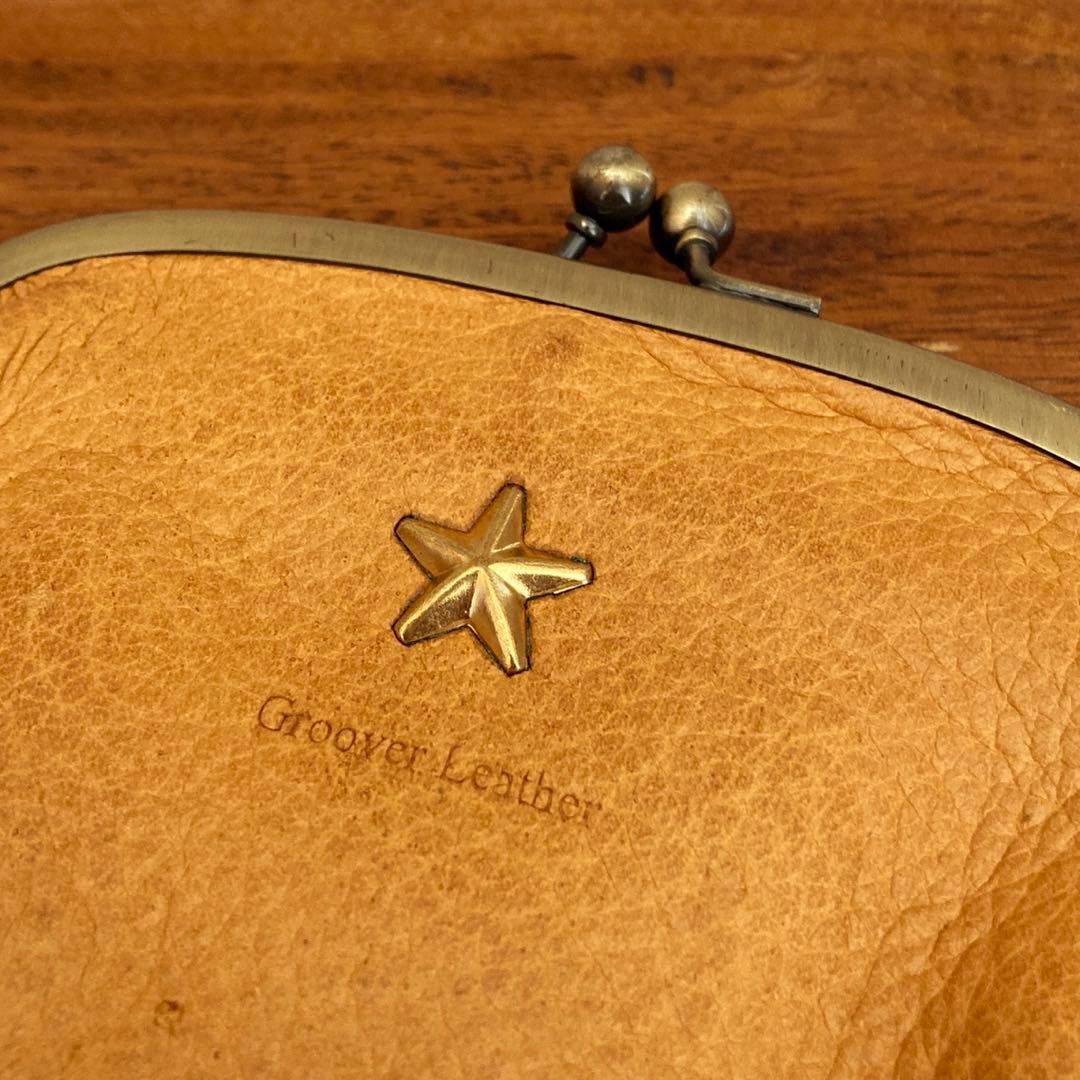 Groover Leather グルーバーレザー レザー製 がま口 財布