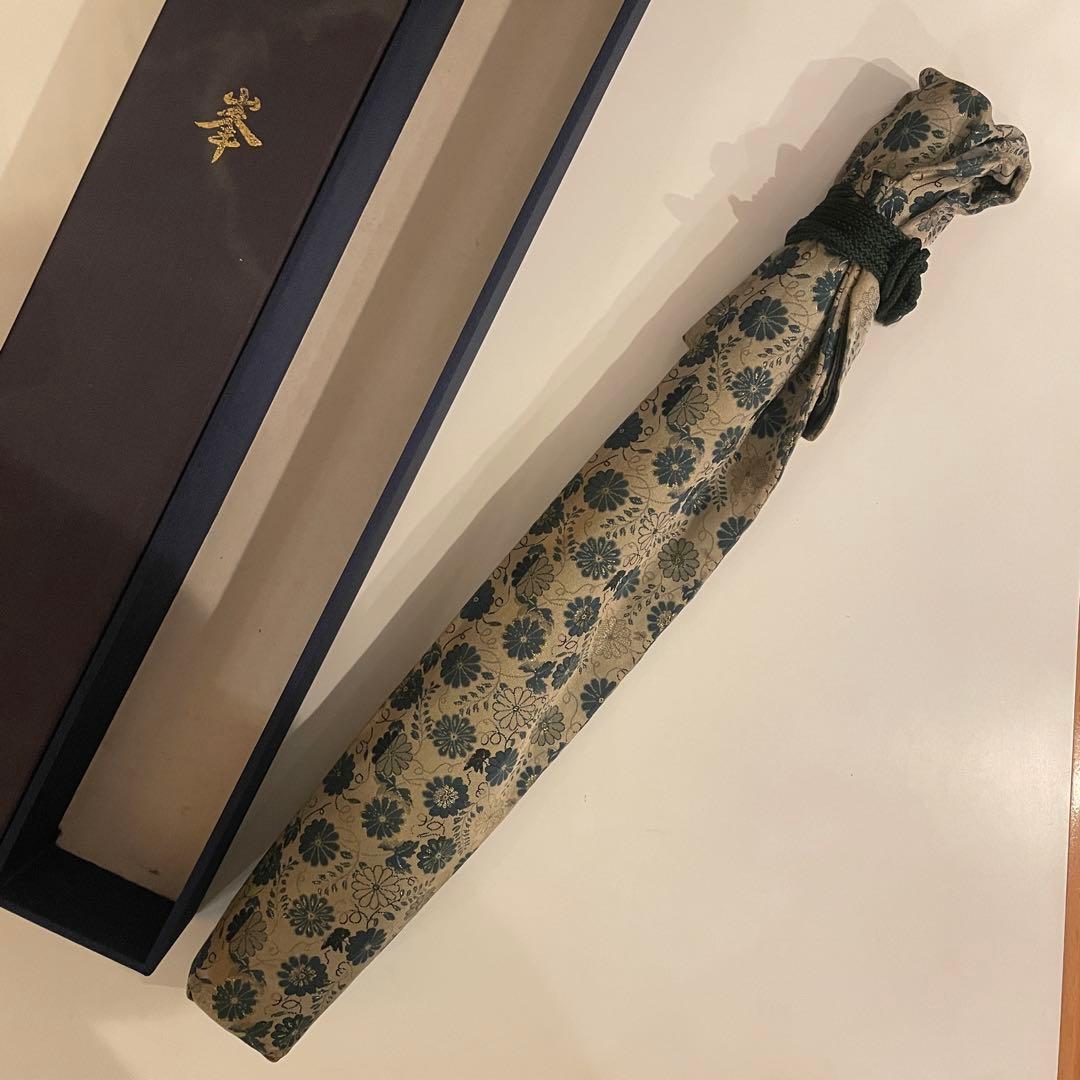 尺八本体 木製 専用ケース付き　竹峯　和楽器　高級　一尺八寸